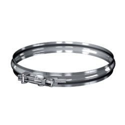 Doppelwandige Schornsteinverl&auml;ngerung 0,5 mm 1,0 m DW 160 runder Einschub