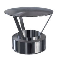 Doppelwandige Schornsteinverl&auml;ngerung 0,6 mm 3,0 m DW 200 runder Einschub