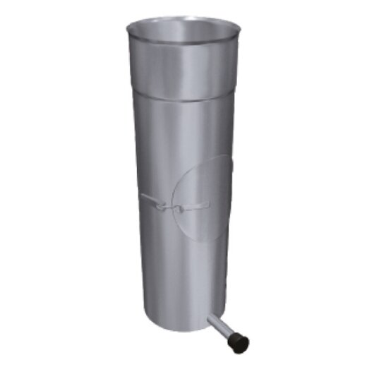 Kaminsanierung Pr&uuml;f&ouml;ffnung mit Revision und Kondensatschale 0,6 mm DN 180