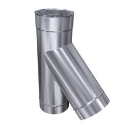 Schornsteinsanierung T-Stück 0,5 mm DN 150 45°