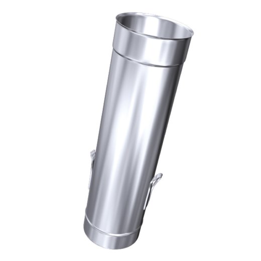 Kaminsanierung L&auml;ngenelement mit Ablassschlaufe 0,8 mm DN 130
