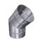 Schornsteinsanierung Winkel starr 0,5 mm DN 150 45&deg;