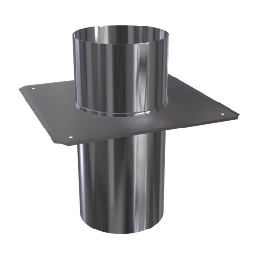 Schornsteinsanierung Schachtabdeckung 0,5 mm DN 100 lang