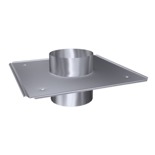 Schornsteinsanierung Schachtabdeckung 0,8 mm DN 130 kurz