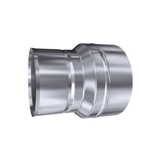 Schornsteinsanierung Reduzierung 0,6 mm DN-MU 80 130