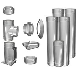 Schornstein Bausatz Goldfire Basic DW 180 3,2 m