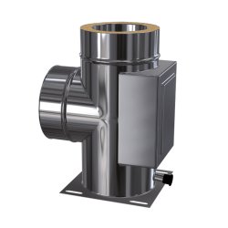 Edelstahlkamin Kombi Elemente Silverfire Basic DW 150