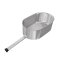Schornsteinsanierung Kondensatschale Oval schmal 120 mm 0,8 mm 240 mm