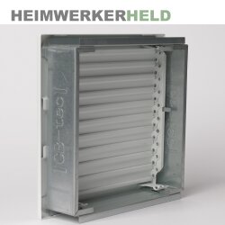 Lüftungsgitter Standard 55 x 28 cm Weiß feststehend