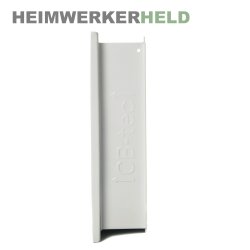 Lüftungsgitter Standard 55 x 28 cm Weiß feststehend