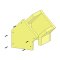 Brandschutzschacht Winkel 45&deg; 3-Seitig F90 220 x 220 mm