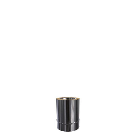 Edelstahlkamin Längenelement kürzbar Goldfire Basic 250 mm DW 113