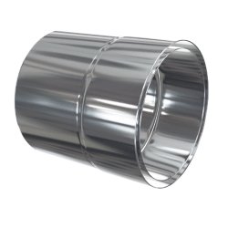 Kaminsanierung Doppelwandfutter OSU 0,6 mm DN 120 100 mm