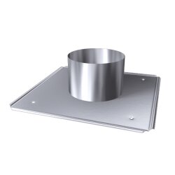 Schornsteinsanierung Schachtabdeckung mit...