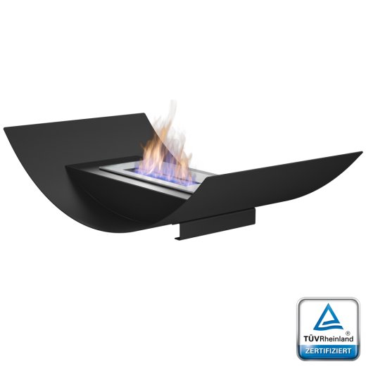 Ethanol Kamin Misa 470x260 Schwarz