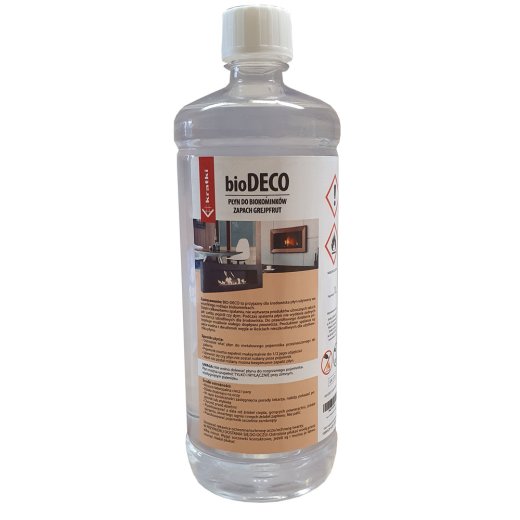 Ethanol Biobrennstoff Bio-Deco 1 Liter Grapefruit